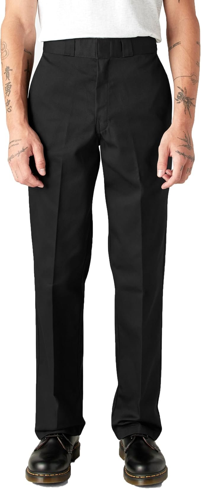 Dickies 874 Original Work Pant paired with best plain T-shirts