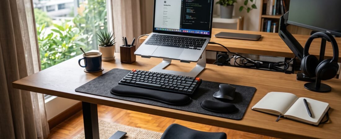 Top 4 Ergonomic Desk Accessories to Save Your Back and Wrists