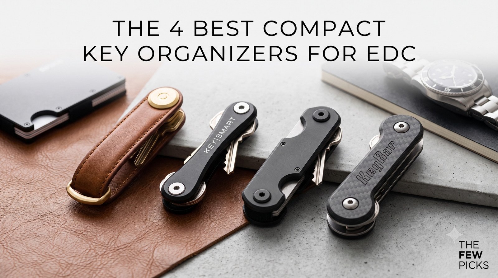 The 4 Best Compact Key Organizers for Everyday Carry (EDC)
