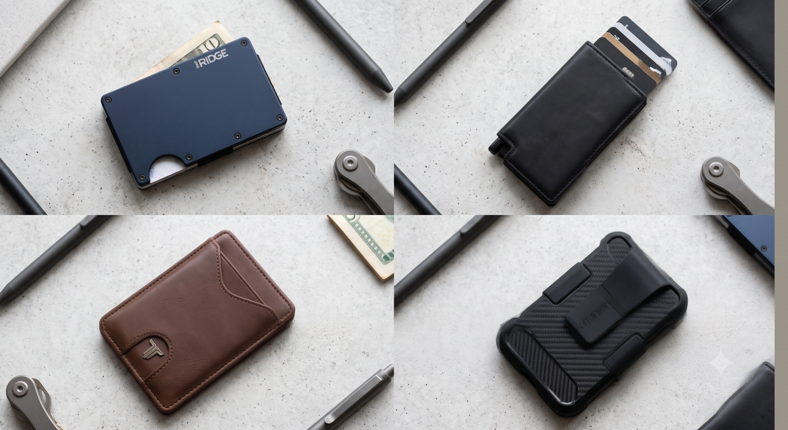 The 4 Best Slim RFID-Blocking Wallets for Everyday Carry (EDC)