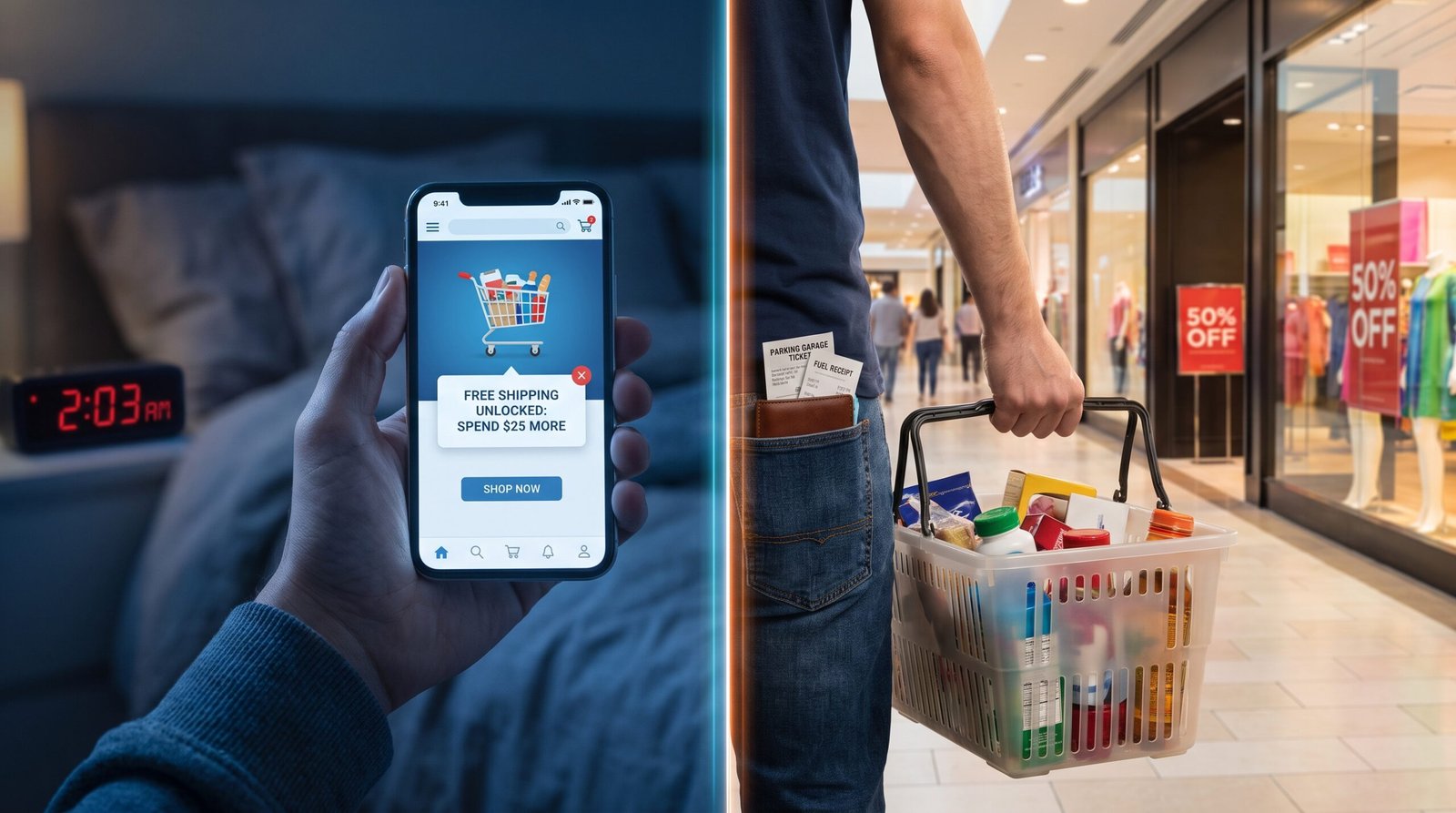 Online Shopping vs. Offline Shopping (Part 1): The Hidden Cost Trap