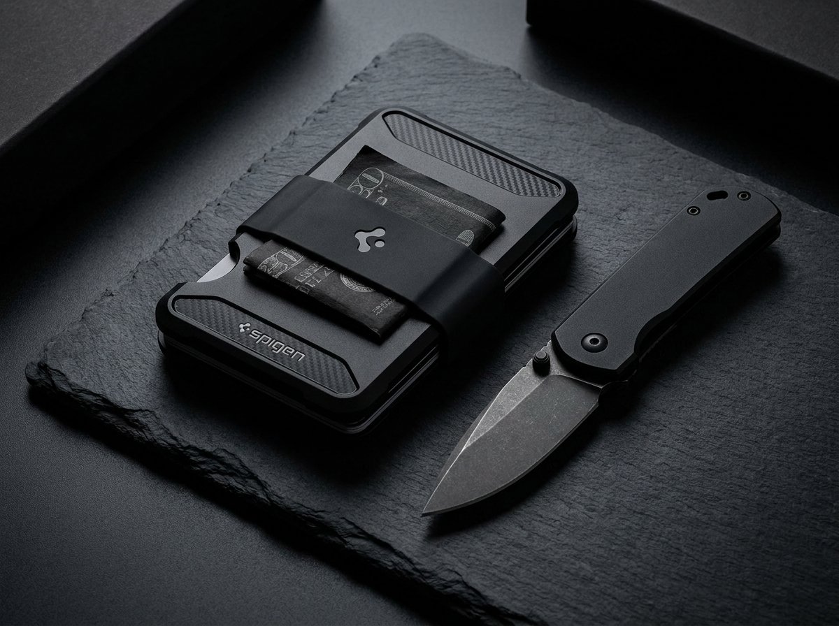 Spigen Rugged Armor Metal Cardholder best slim RFID-blocking wallets