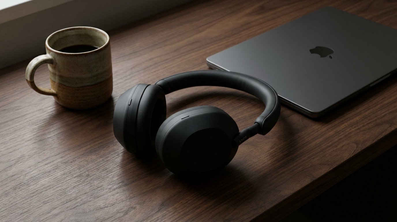 Sony WH-1000XM5 noise-cancelling headphones