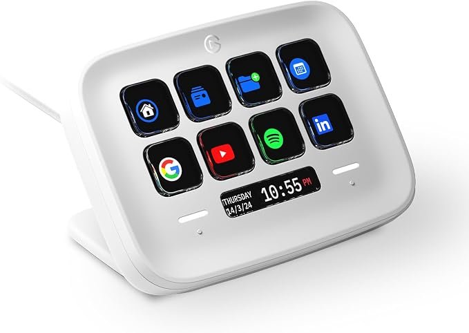 Elgato Stream Deck MK.2 productivity macro controller on desk