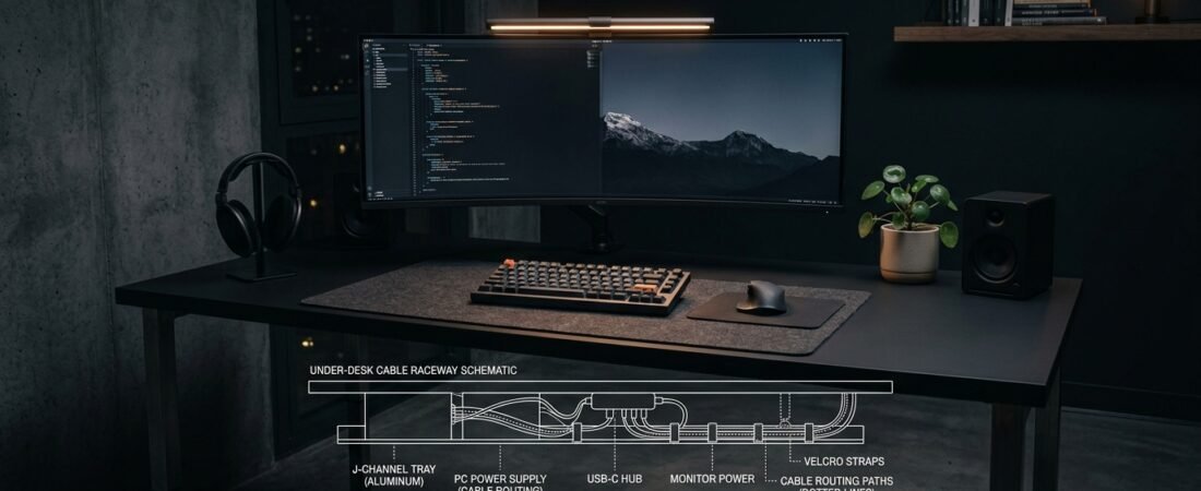 The Ultimate Minimalist Desk Setup Guide: Exact Dimensions, Cable Mapping & Hardware