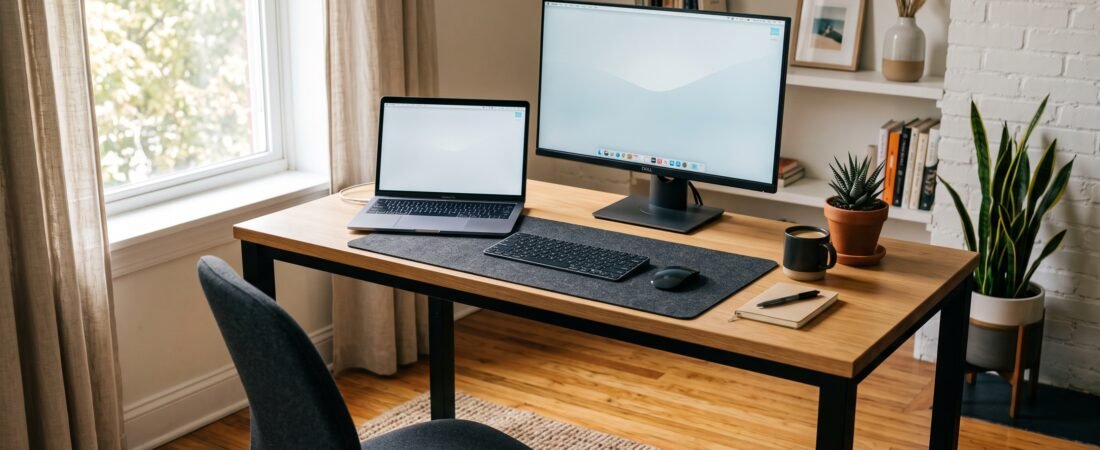 How to Hide Desk Cables in a Rental Apartment (Zero Drilling, Zero Damage)