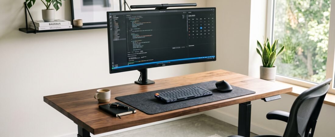 The Minimalist Desk Setup Checklist: 7 Essential Rules to Beat Desk Clutter & Fatigue