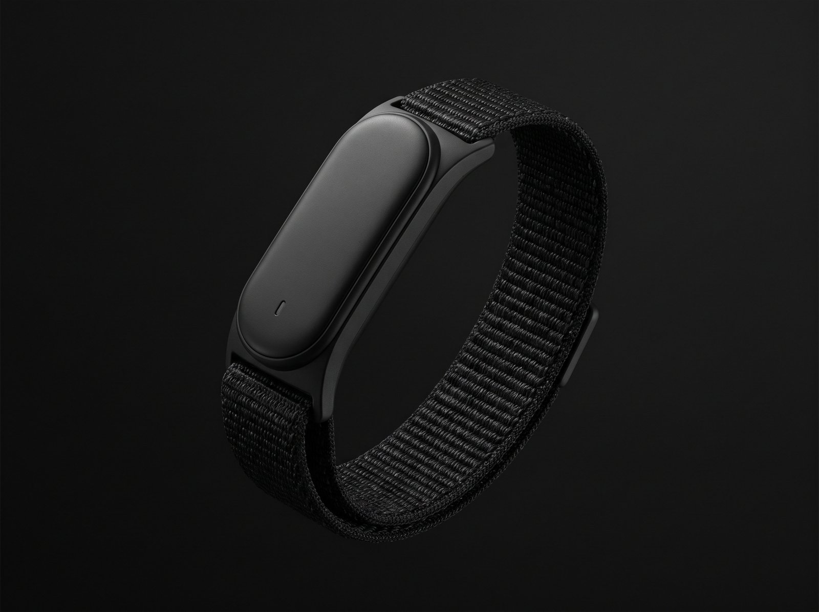 Amazfit Helio Strap screenless fitness tracker in black