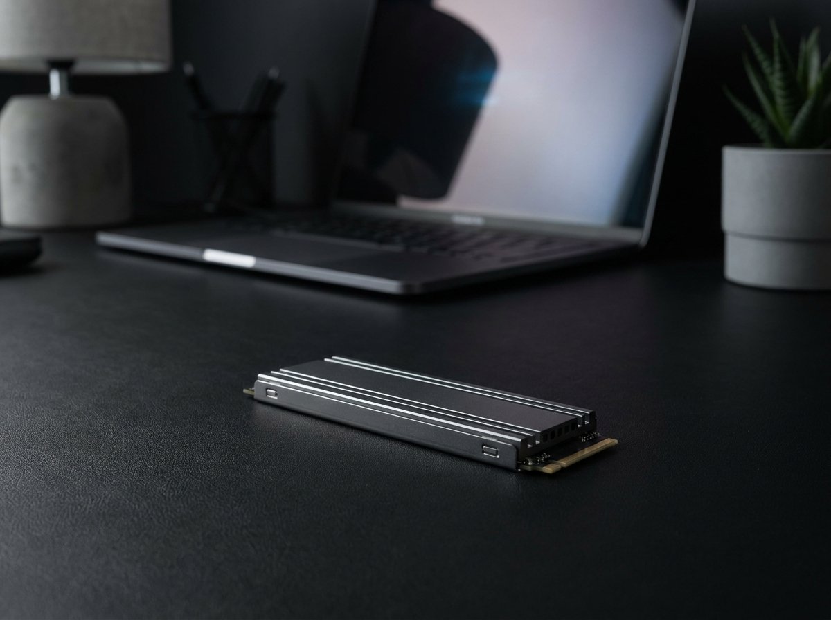 Samsung 990 EVO Plus NVMe SSD for a laptop storage upgrade